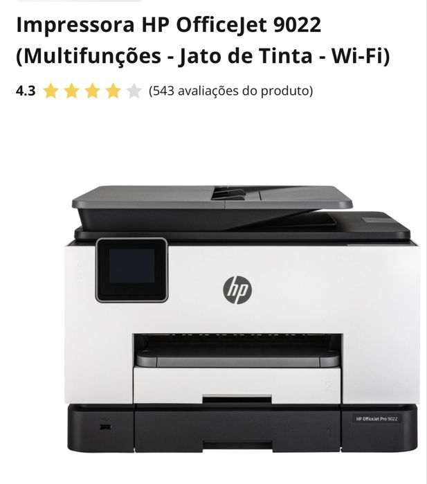 Hp office jet pro 9022