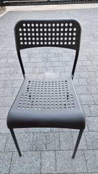 Krzesło IKEA ADDE, czarne, 4 szt.