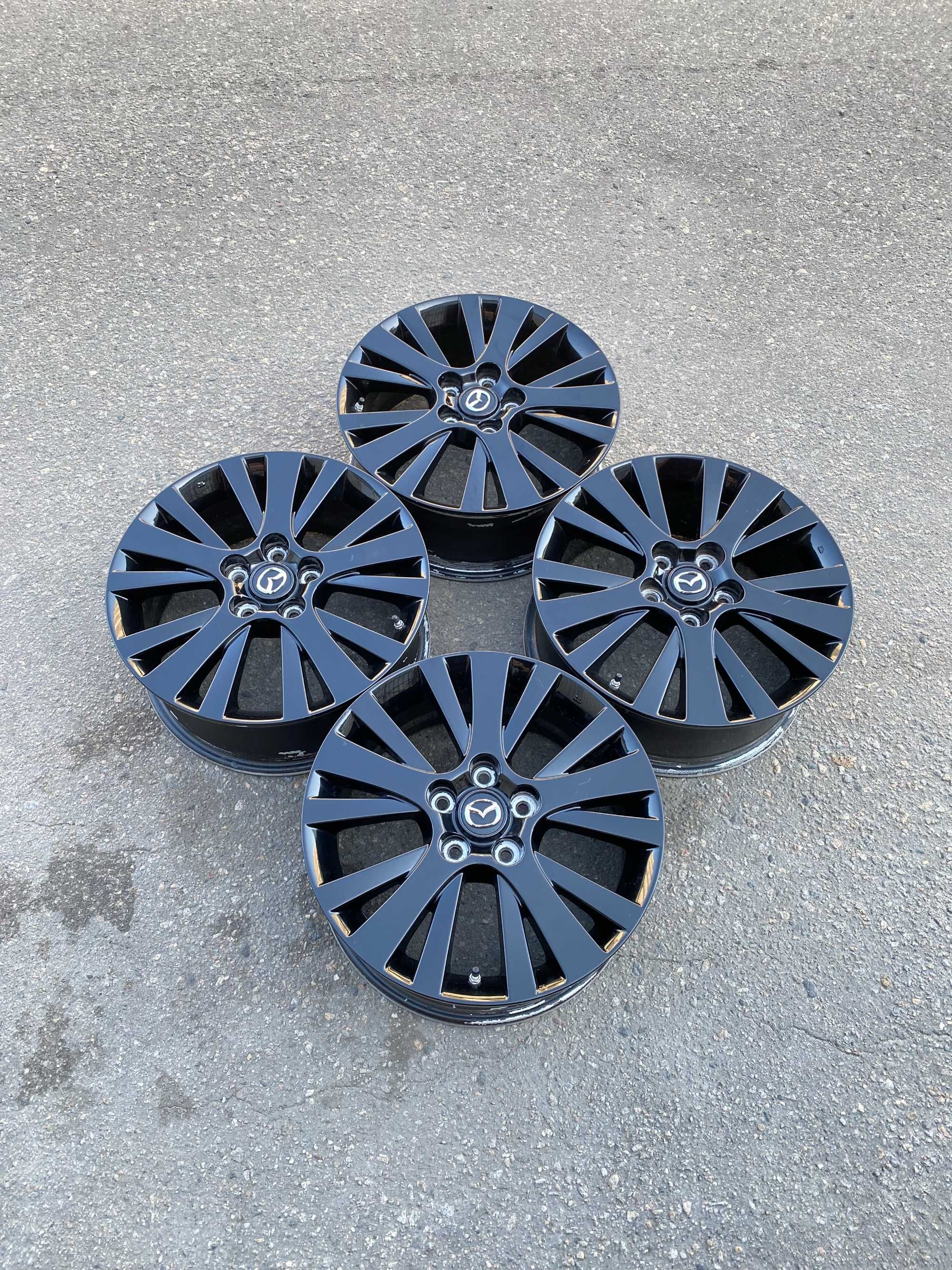 Оригинал черные диски R17 5*114,3 Mazda 3, 6, CX5 СХ7 Киа Хонда Тойота