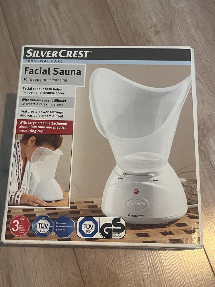 Sauna do twarzy SILVER CREST nowa