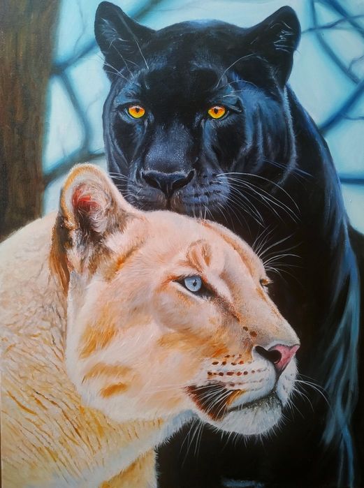 Скидка!!! Картина маслом на холсте