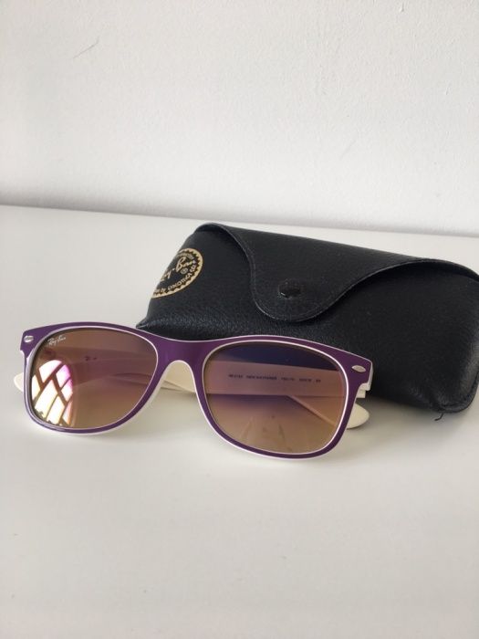 Ray Ban New Wayfarer Sunglasses RB2132 - oklary przeciwsłoneczne