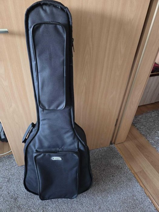 Gitara elekrtakustyczna Harley Benton D - 120 CE BK. Pokrowiec, pasek.