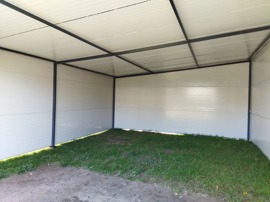 Garaż 8x5,9m H-3m, magazyn warzywno-zbożowy, hala z płyt warstwowych.