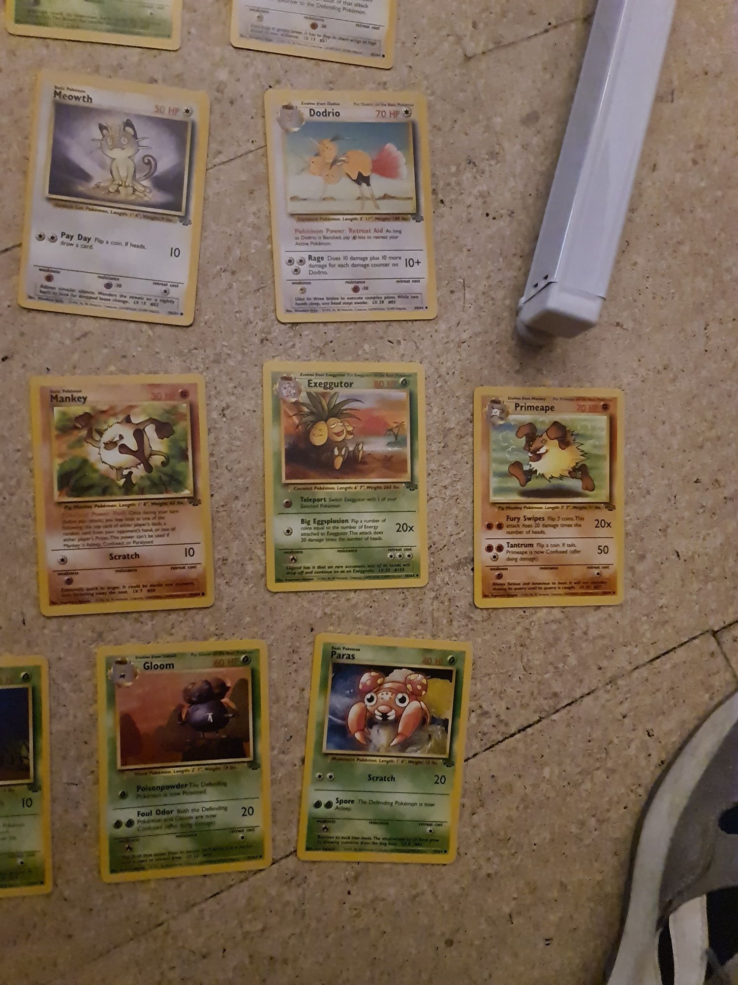 Pokemon Cartas Jungle Unlimited Comuns Incomuns Inglês (M/NM)