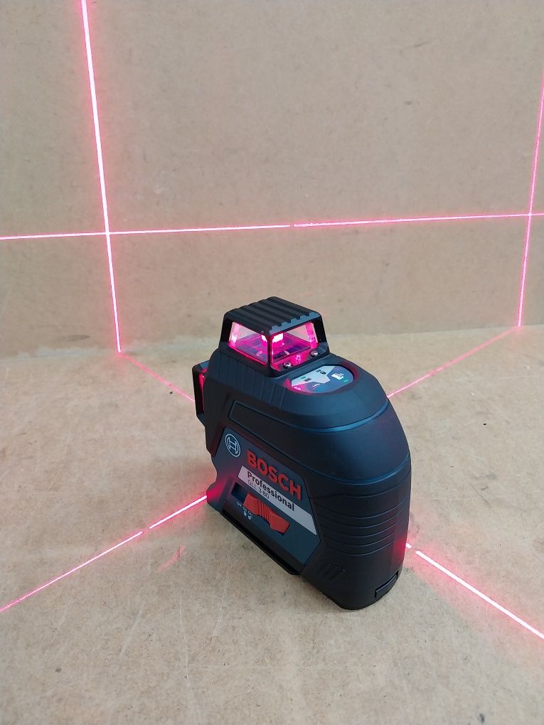 Bosch GLL 3-80 Laser Płaszczyznowy Krzyżowy Poziomica Laserowa 3x360°