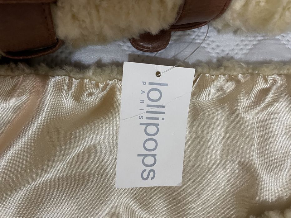 Mala em Pele  de ovelha