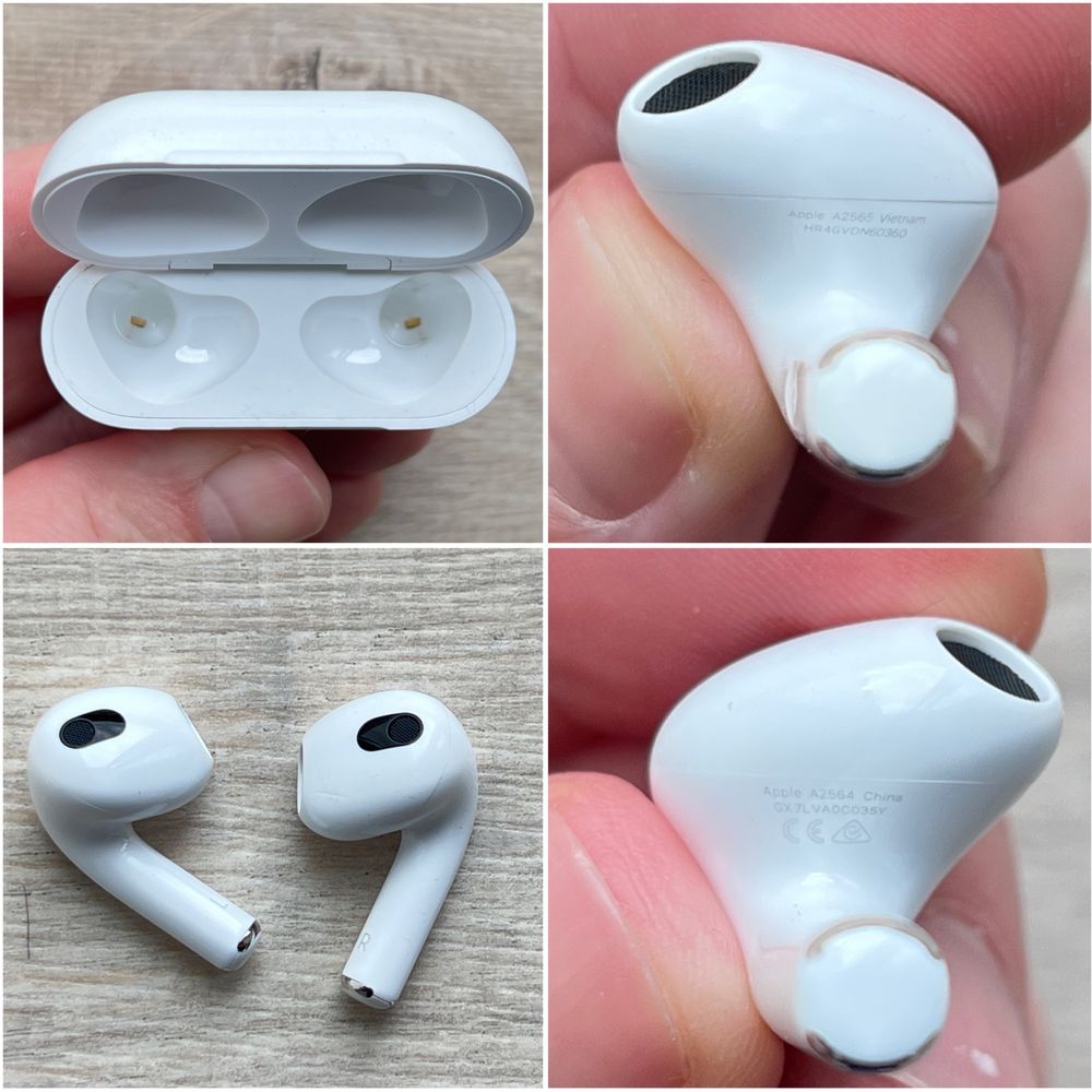 Apple AirPods 3 (MPNY3) оригінал. НОВІ. На офіц. гарантії 16.05.24