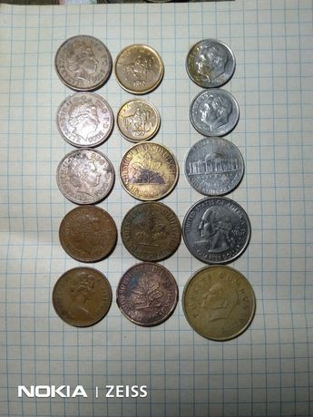 Продам монеты разных стран!