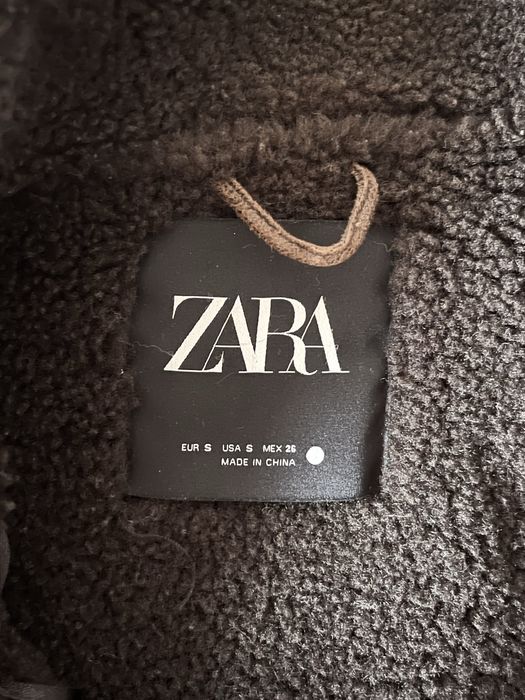 Дублянка тепла коричнева  Zara