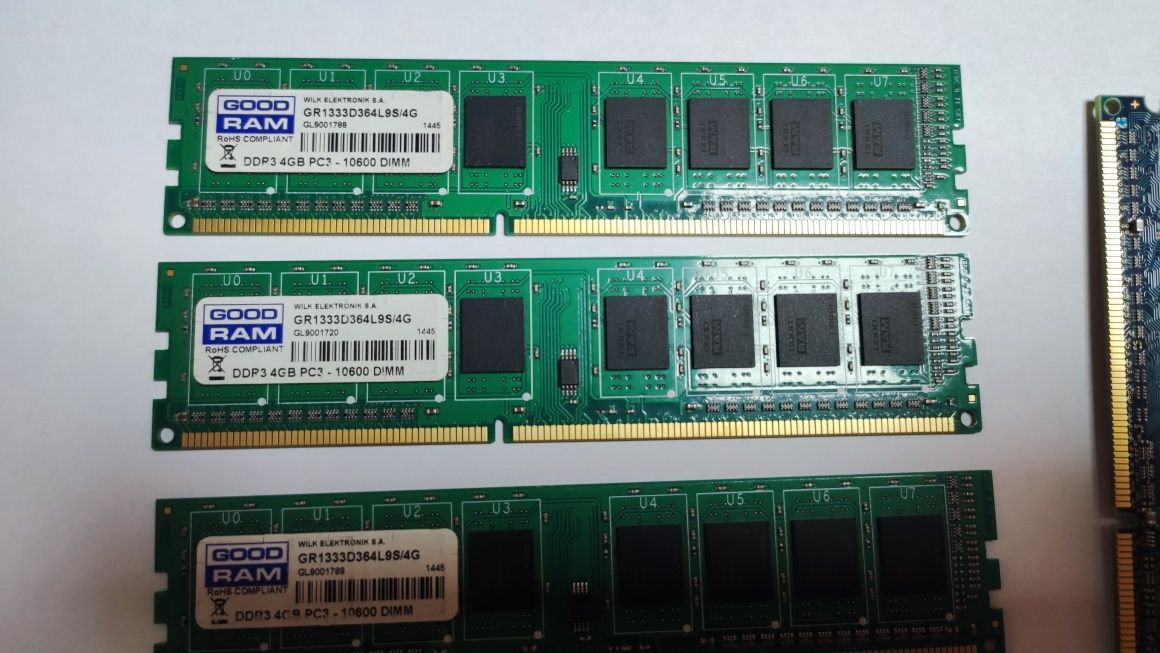 Озу DDR3 4 Gb PC3 10600 для ПК DDR2 512Mb