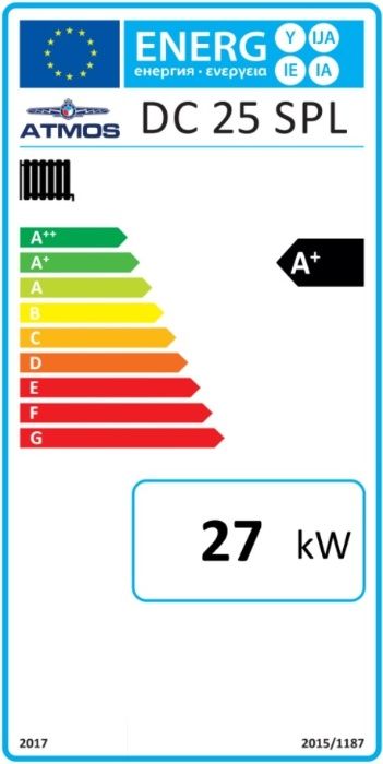 ATMOS DC25SP 27 kW kocioł piec na zgazowanie zgazujący drewno pelet