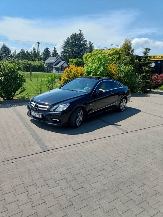 Mercedes w 207 3.0d coupe full opcja szklany dach