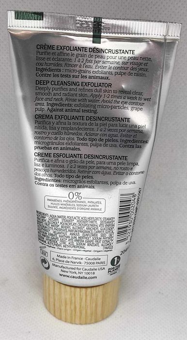 Caudalie - Deep Cleansing Exfoliator - NOVO