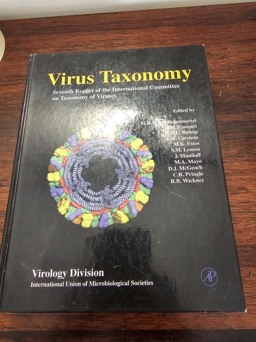 Livro Medicina Farmácia Virus Taxonomy