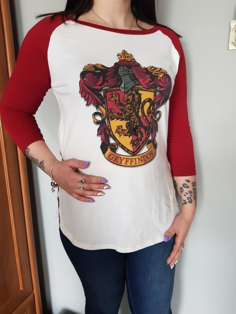 Koszulka Harry Potter z herbem Gryffindoru