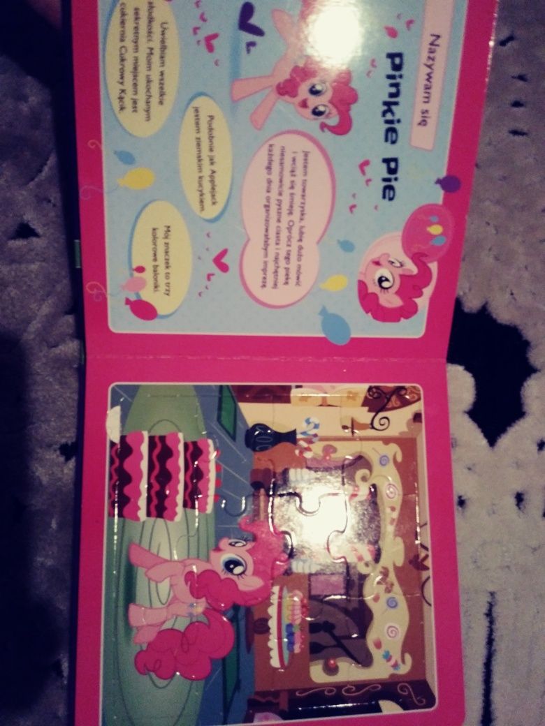Książki puzzle My Little Pony