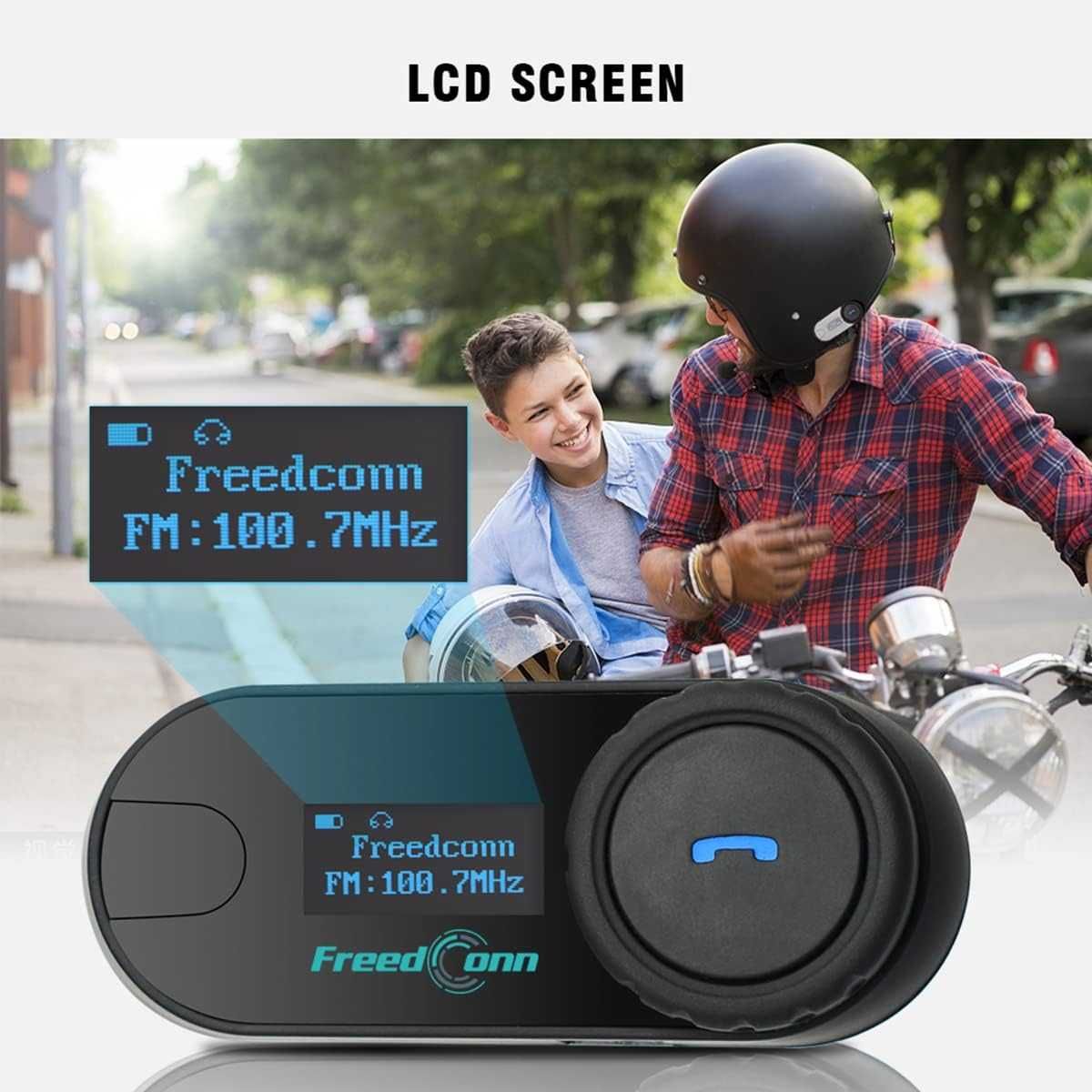 FreedConn TCOM-SC interkom z Bluetooth zestaw 2szt.