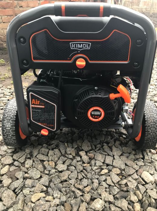 Генератор Kimol 3.5kw газ бензин преміум класу з пультом дист.упр.мідн