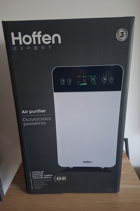 Oczyszczacz powietrza Hoffen Expert Air purifier 3 stopnie filtracji