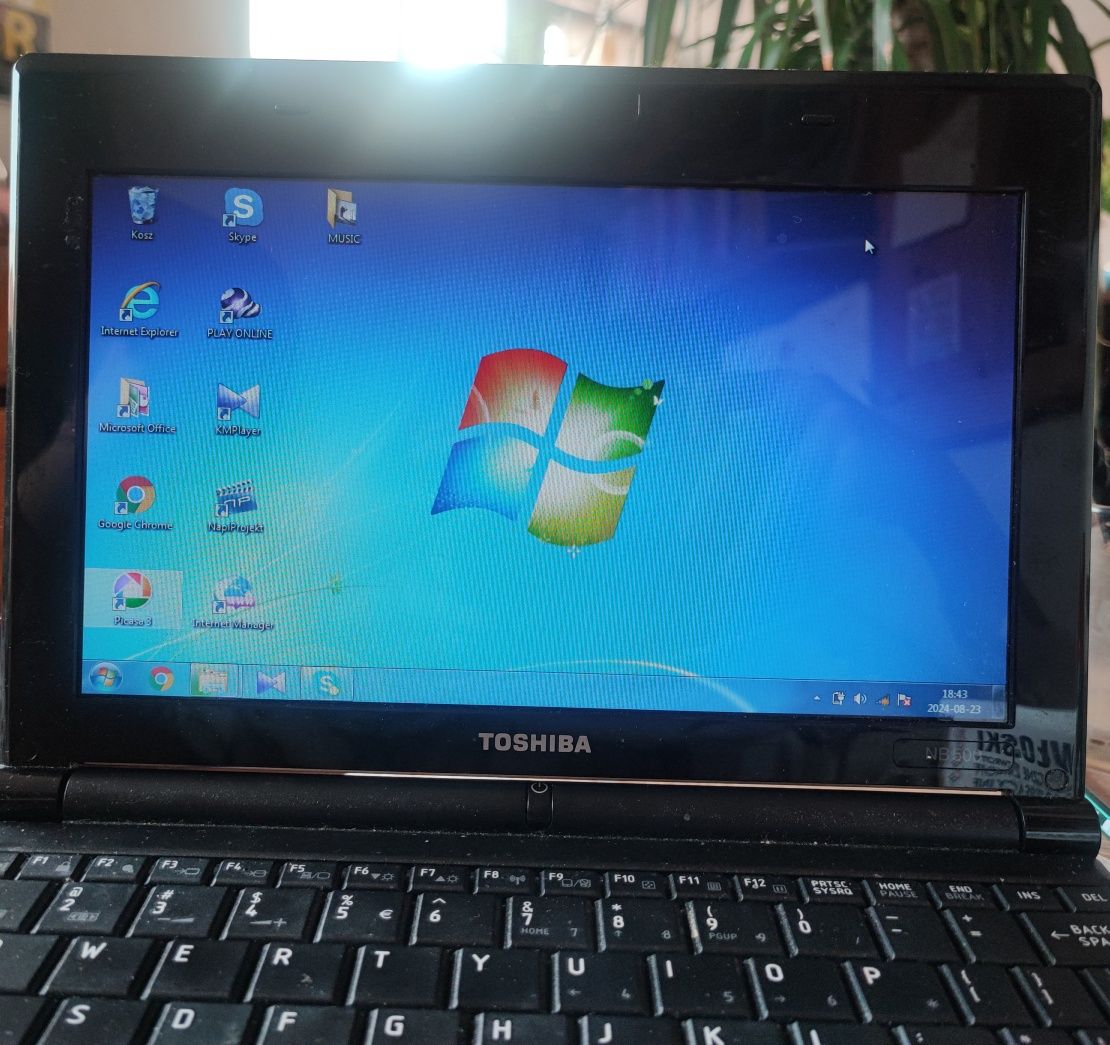 Laptop netbook Toshiba NB 500-112