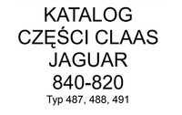 Katalog części Claas Jaguar 840 - 820 typ 487, typ 488, typ 491 j. Pol