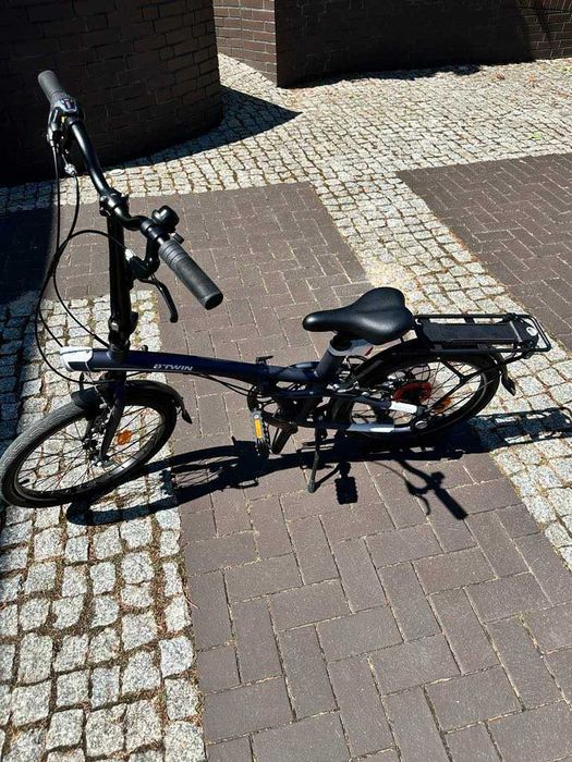 Rower składany Btwin Tilt 500 + dedykowany bagażnik