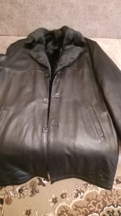 Куртка шкіряна чоловіча