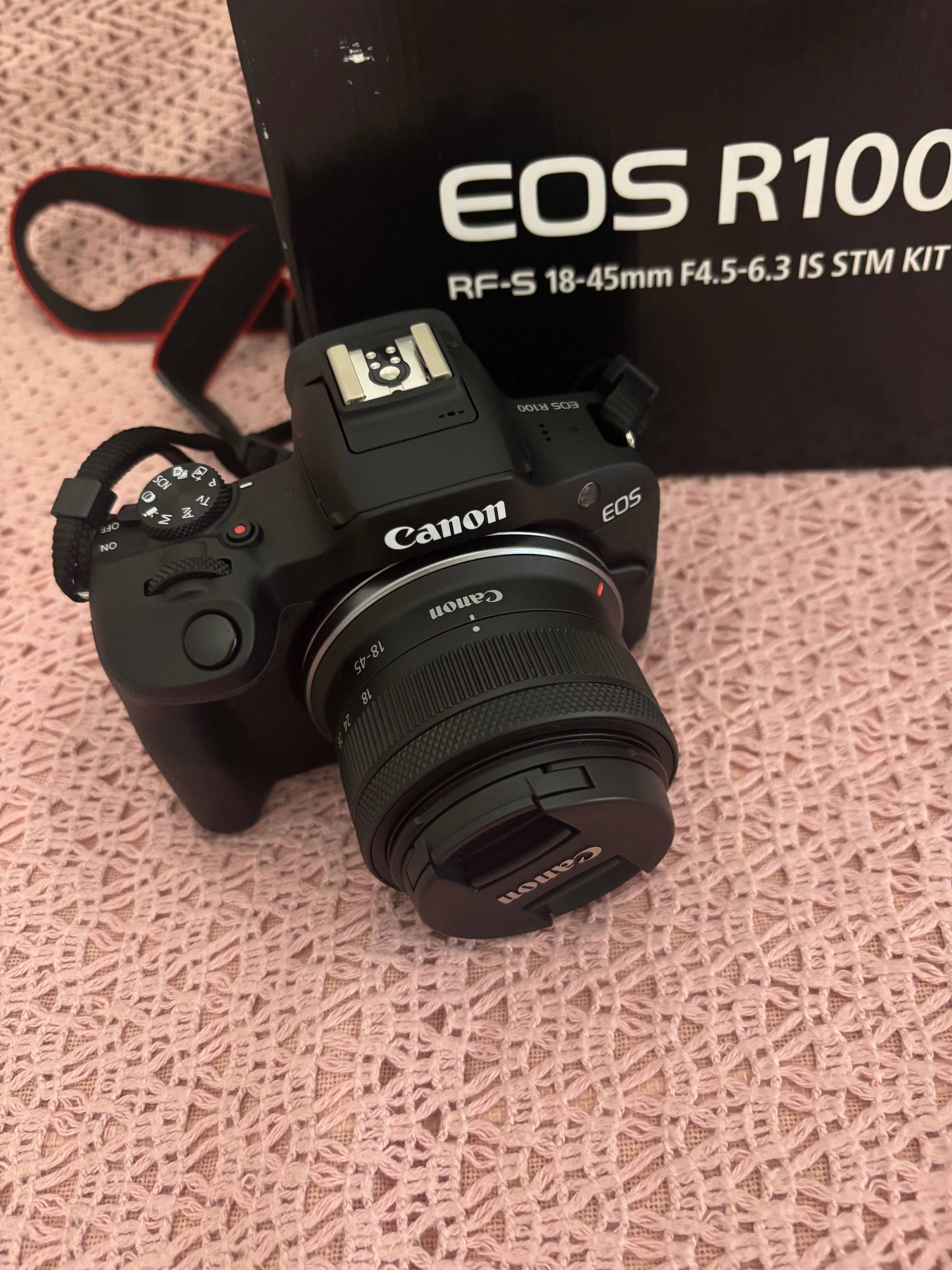 Canon EOS R100 + Lente 18-45mm