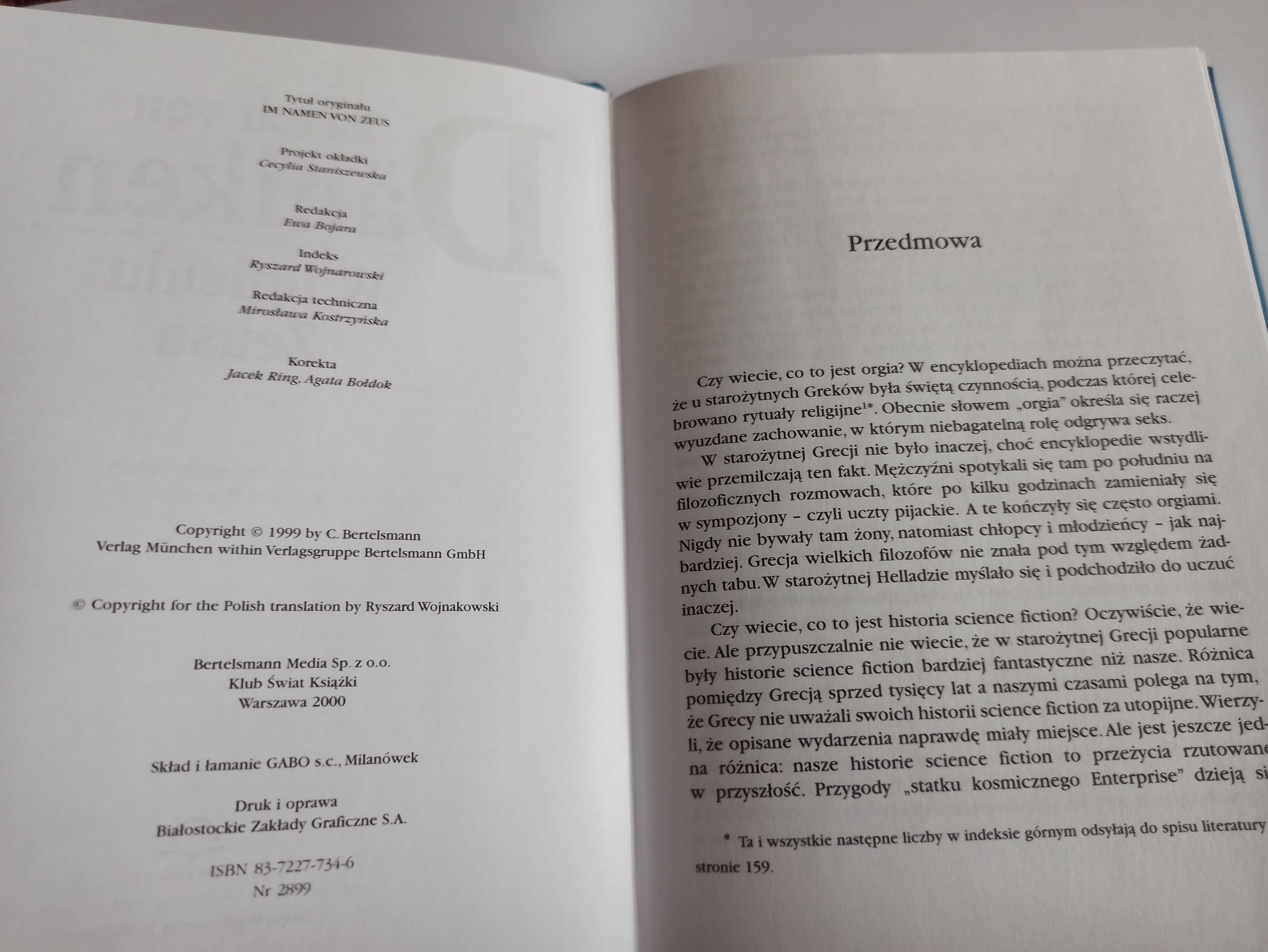 Erich von Daniken W imieniu Zeusa Atlantyda istoty pozaziemskie