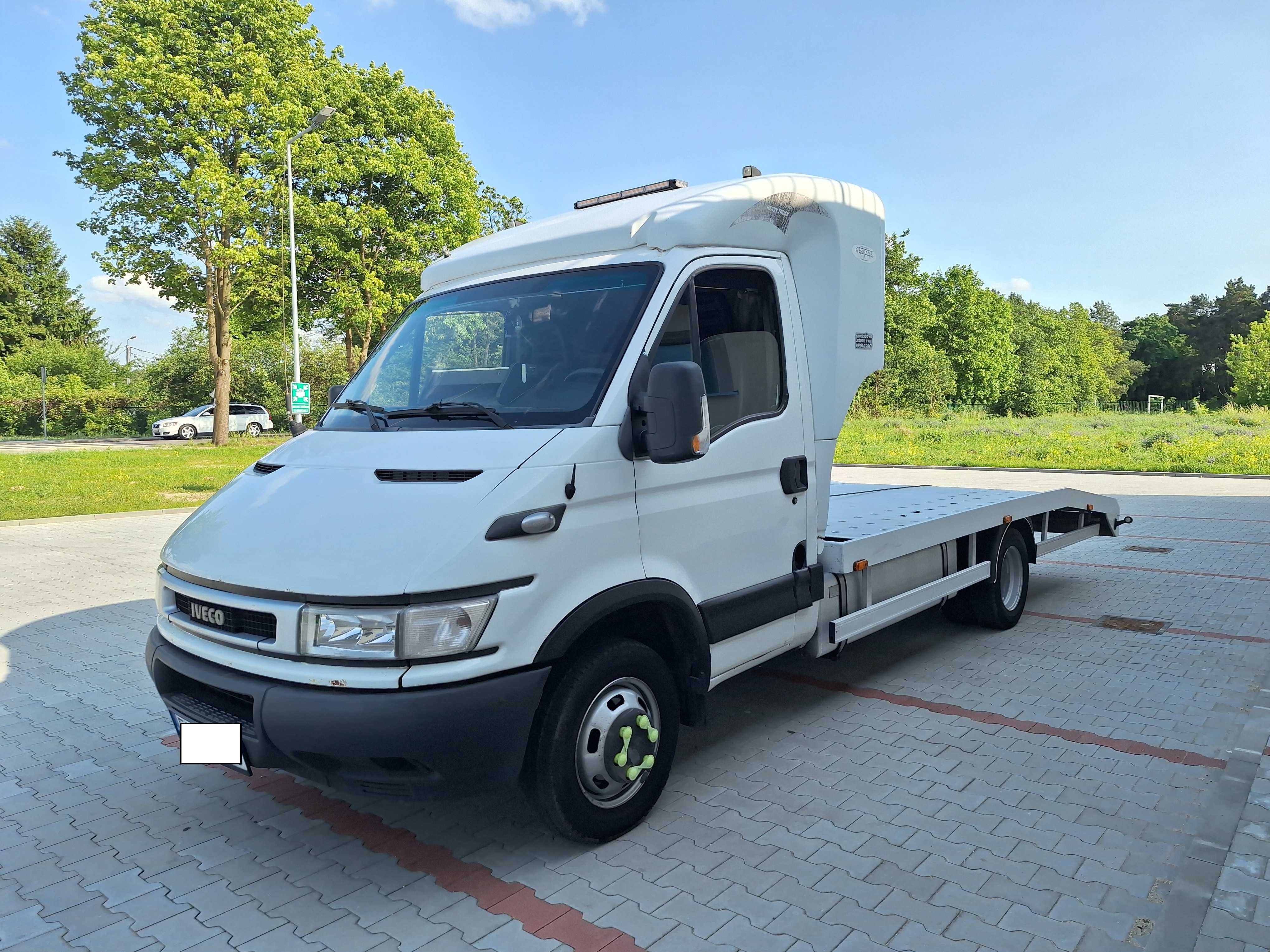 Iveco Daily 50C15 3.0 HPI autolaweta POMOC DROGOWA alu najazd wejkama