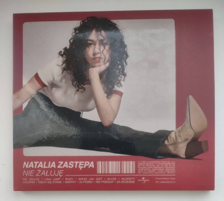 Natalia Zastępa Nie Żałuję płyta CD nowa