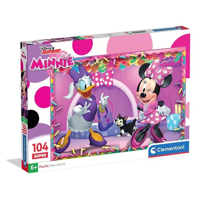 CLE puzzle 104 SuperKolor Minnie 25055. Clementoni
