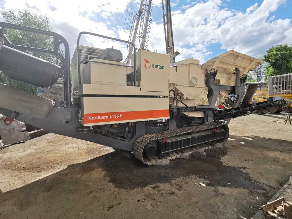 Щековая дробильная установка Metso LT 95