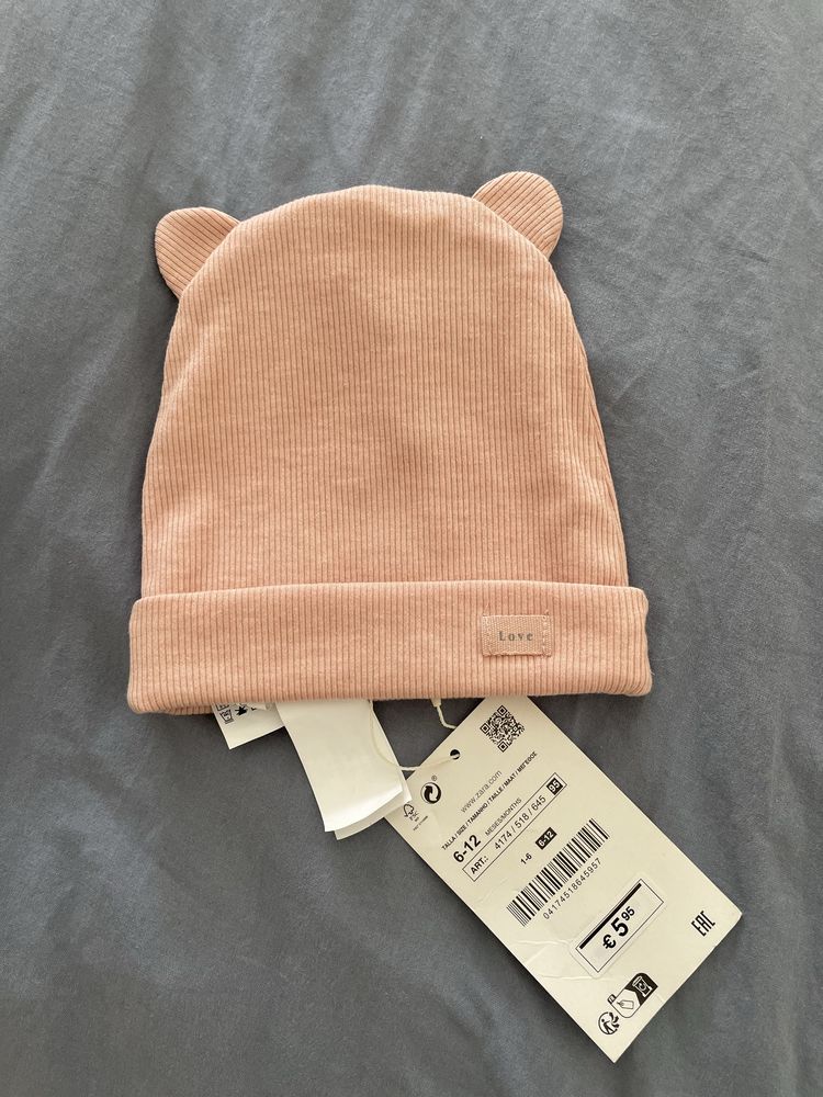 Gorro para bebe menina Zara