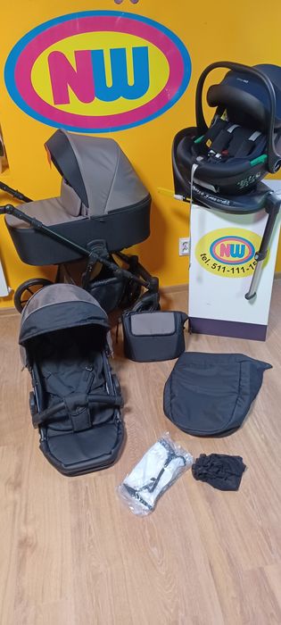 Nowy wózek dziecięcy 3w1 zestaw w sklepie NW