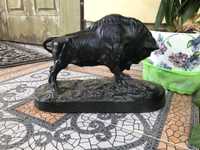 Железный бык 30 см статуэтка