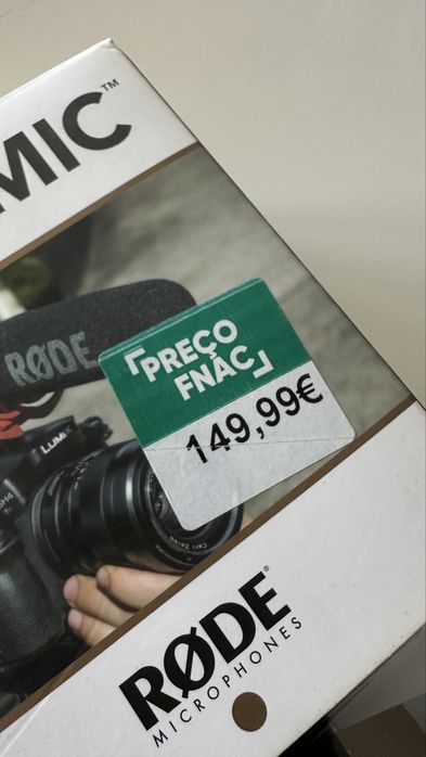 Rode Videomic em excelente condiçōes