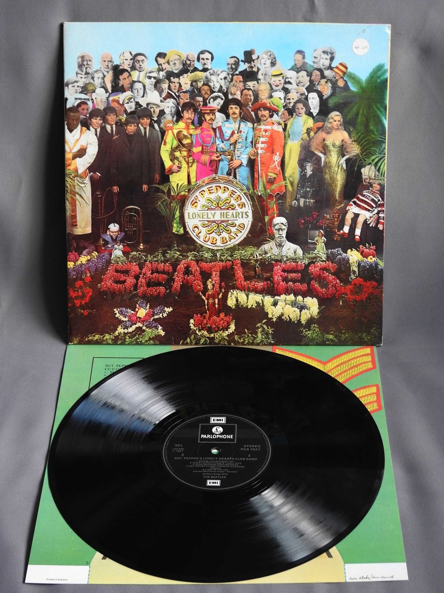 The Beatles Sgt. Pepper's Lonely Hearts Club Band‎ пластинка UK 1967