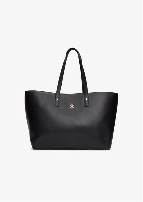 Tommy Hilfiger CHIC TOTE - Shopping Bag - black