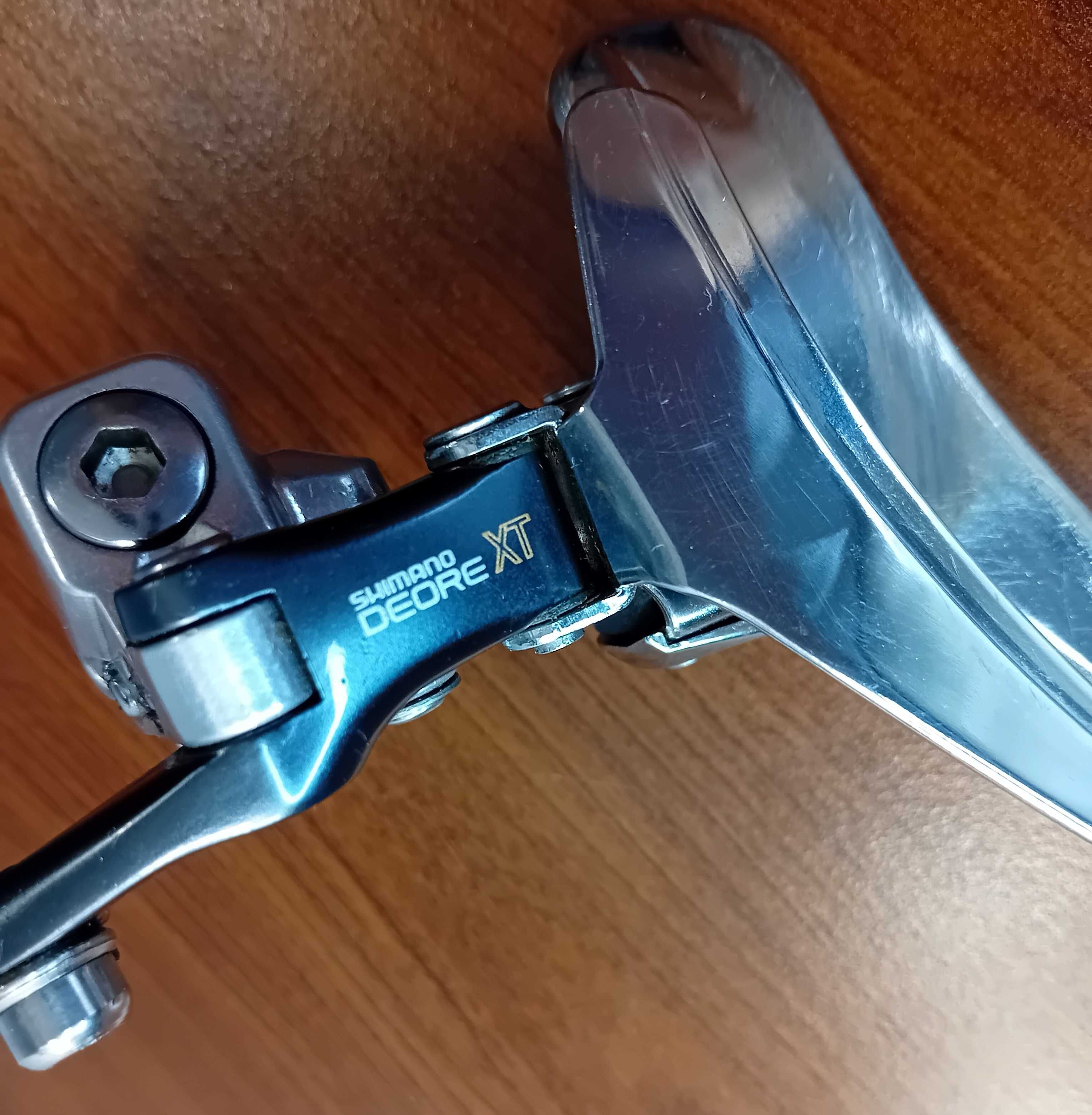 Przerzutka przednia Shimano Deore XT, FD-M735 / retro MTB/.
