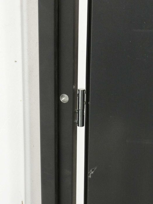 Drzwi zewnętrzne + okucia Liberto 13B 90 P antracyt 1.2W/m²K