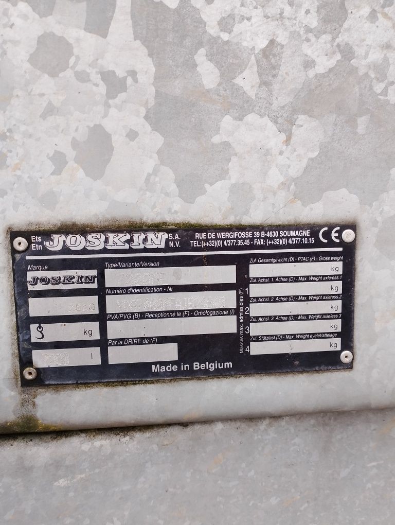 Sprzedam beczkę Joskin 7000l