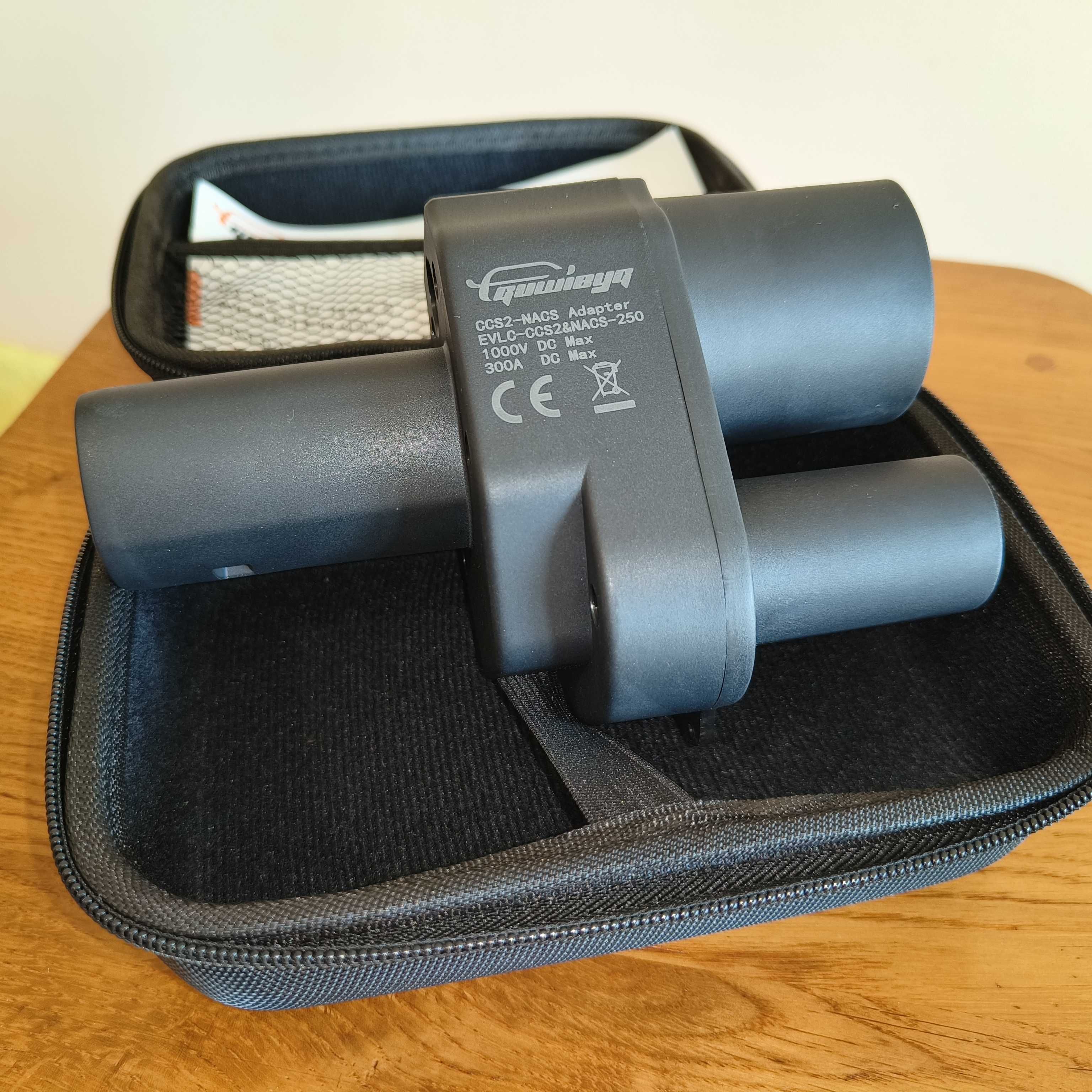 GUWIEYG CCS2 Tesla 300A  NACS DC, AC перехідник, адаптер тесла