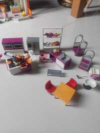 Playmobil zestaw mebli kuchennych dodatki