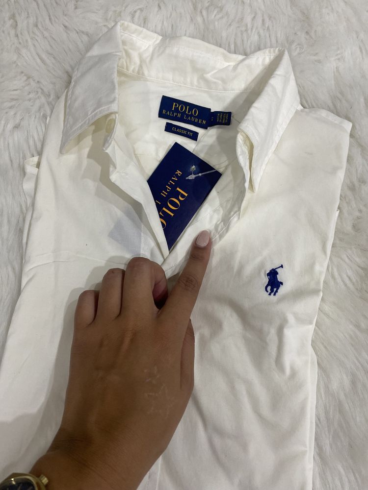 Camisa ralph lauren com etiqueta