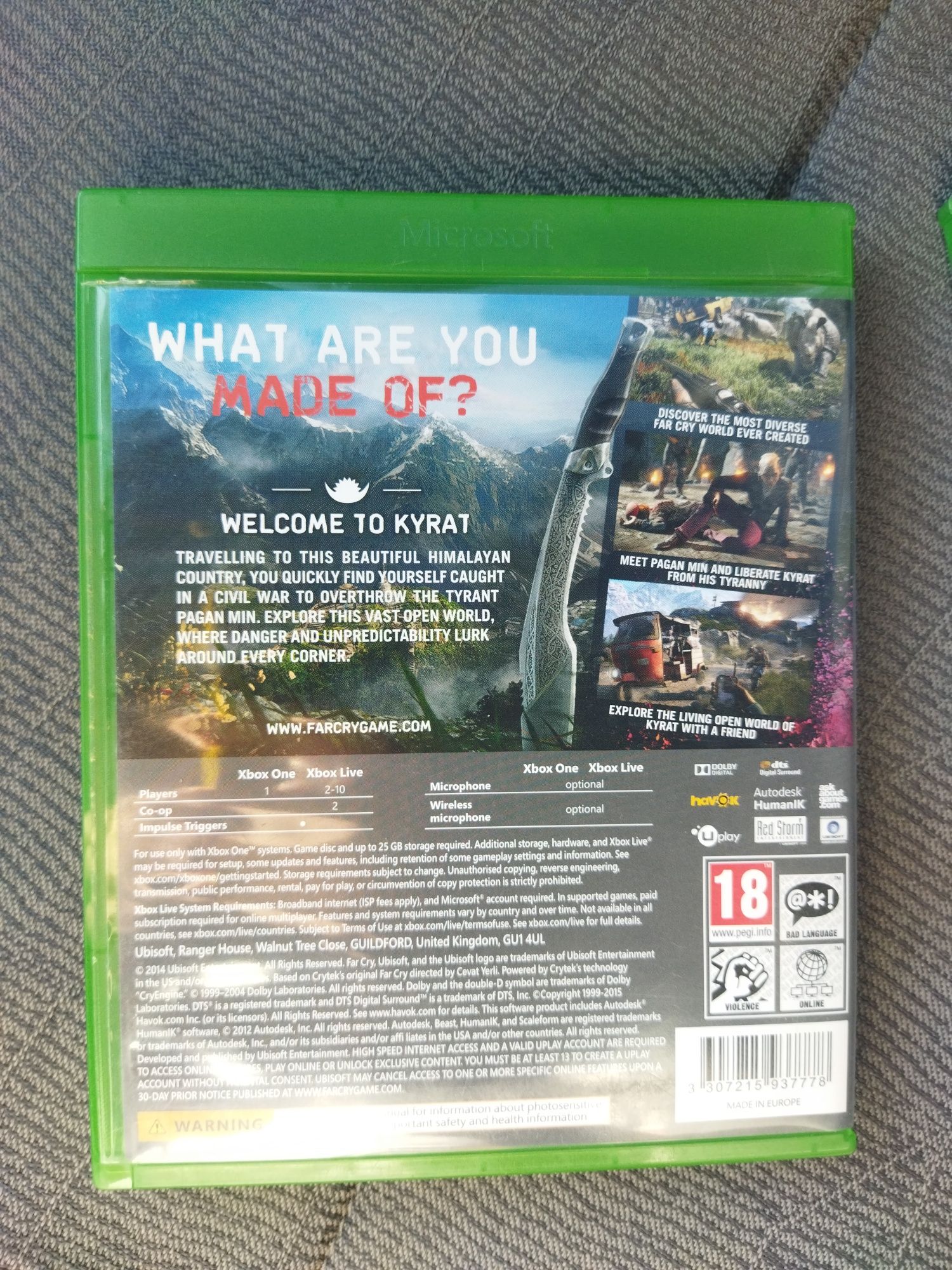 Диск Far Cry 4, Call of Duty WWII для Xbox One, Series S, X