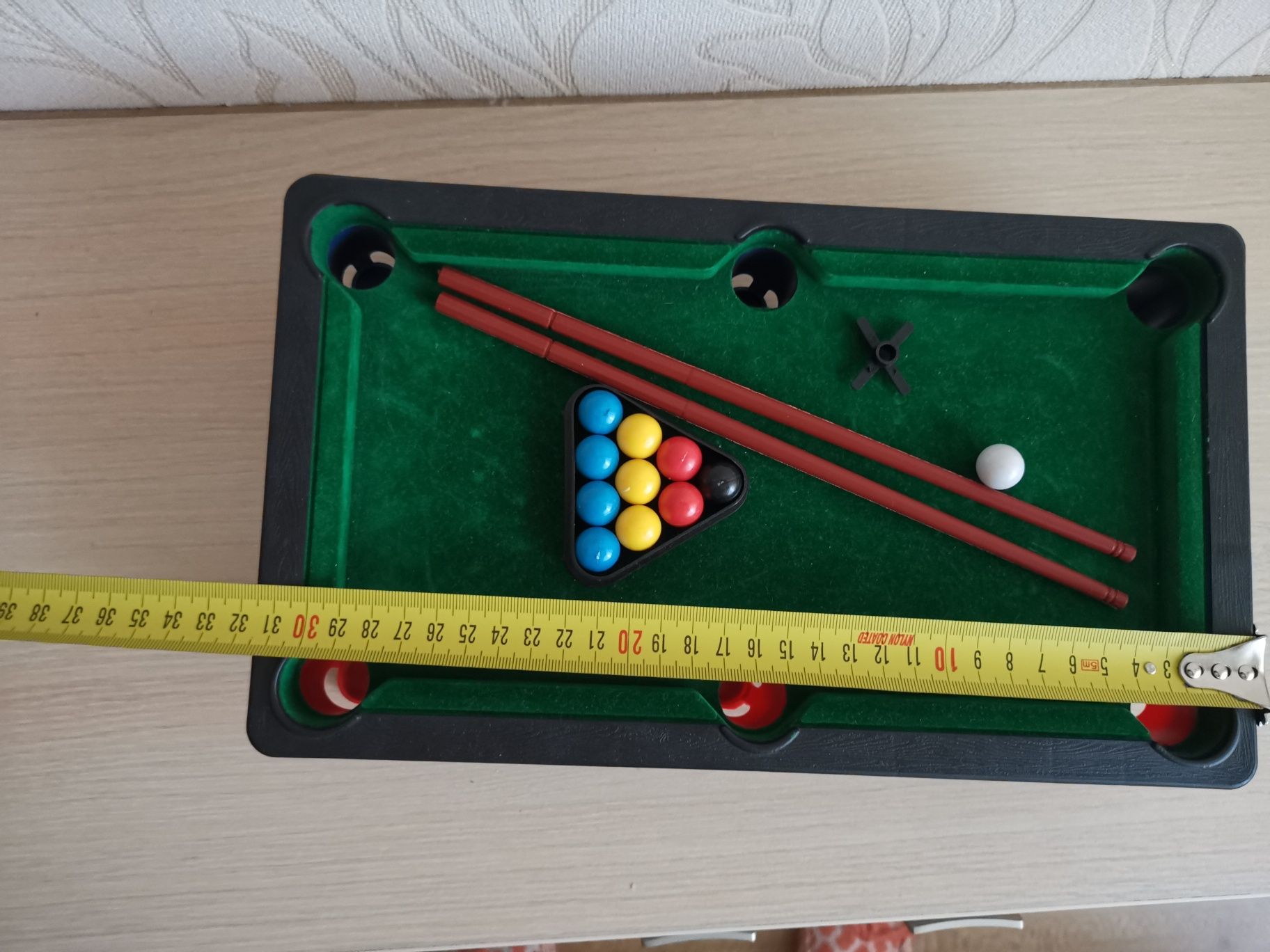 Бильярд игровой набор детский настольная игра
