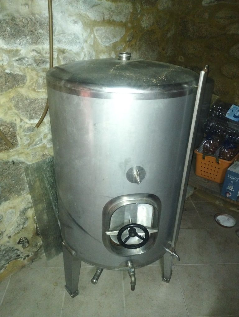 Cuba inox 500 litros