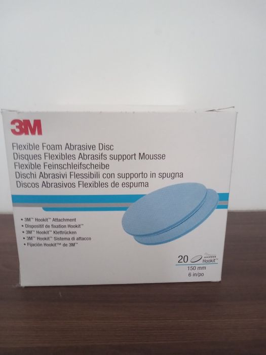 Krążki elastyczne hookit 3m